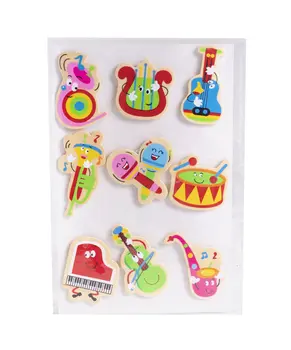 WOODEN STICKERS INSTRUMENTS*9
