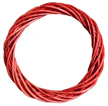 WREATH WREATH RED 50CM