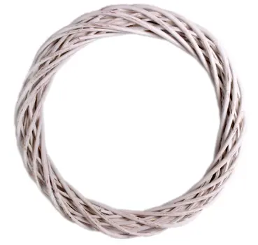 WREATH WREATH WHITE 50CM
