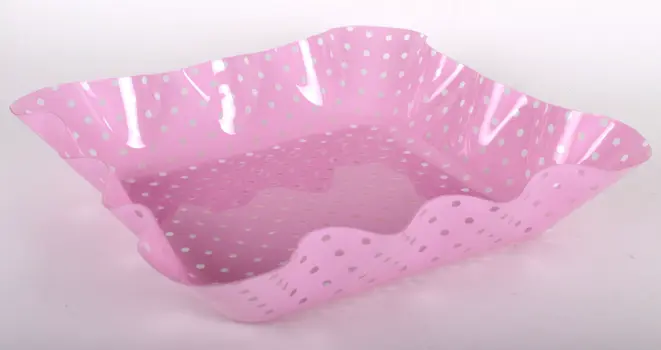 MŰA.BOWLER 4 CORNERS WITH PINK DOTS30