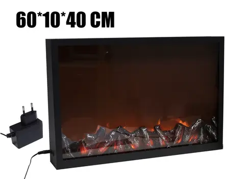 METAL FIREPLACE embers 60*10*40