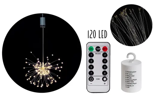LED FIREWORKS LAMP 120L8FMF