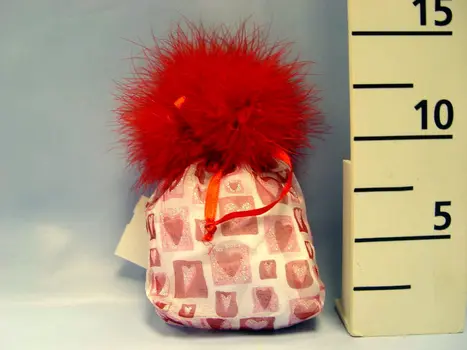 FIREPLACE PINK FURRY 12CM B