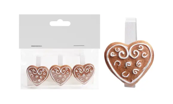 P.MK.HEART+CLIP*3 BAR.3,4
