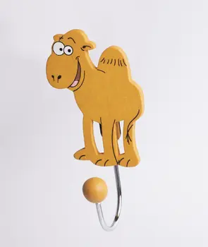 WOODEN CAMEL WITH TEETH