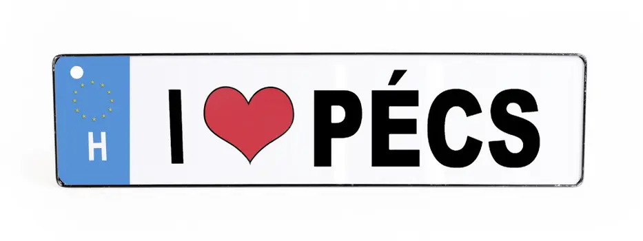 CROSSBOARD "I LOVE PÉCS"
