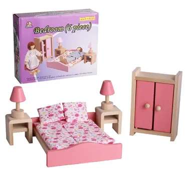 WOODEN FURNITURE/BEDROOM 6PCS