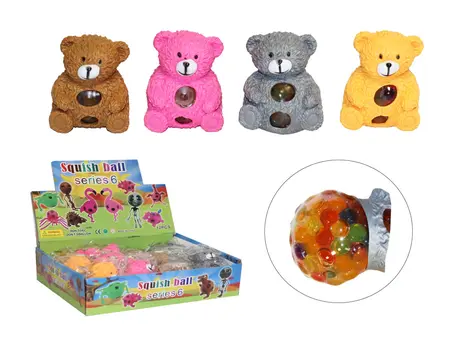 STRESS TEDDY BALL DISPLAY75