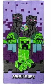 Minecraft 100% cotton beach towel 70x140cm