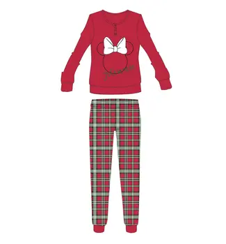 Disney Minnie mouse winter thick Christmas women's pajamas - cotton flannel pajamas - XXL