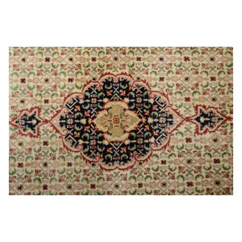 Bajar Hand knotted Grain Brown Area Rug