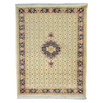 Bajar Hand knotted Grain Brown Area Rug