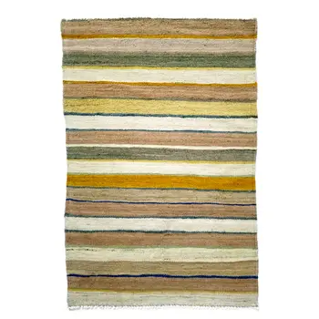 Nordic Handmade Striped Kilim Rug