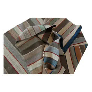 Handmade Double Spanish Strip Kilim Runner