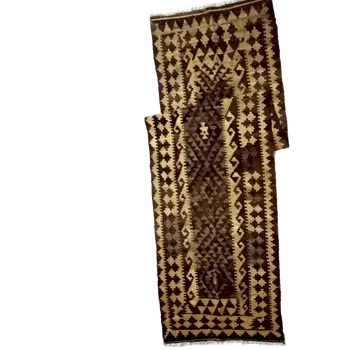 Antique Barley Corn Kilim Runner