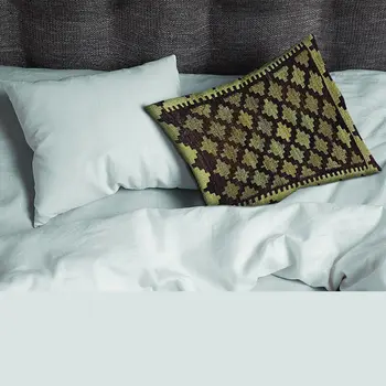 Kilim Handwoven Walnut Cushion Cover