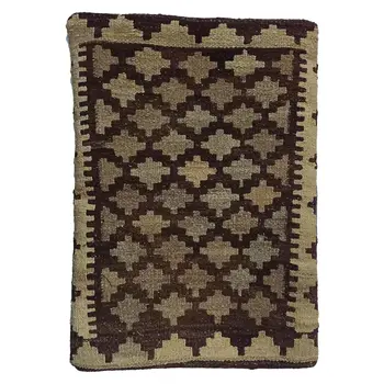 Kilim Handwoven Walnut Cushion Cover