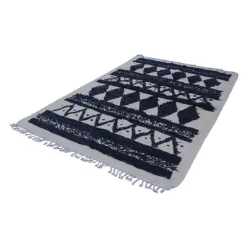 IKAT Nomadic Quill Gray Kilim Rug