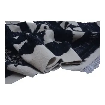 IKAT Nomadic Quill Gray Kilim Rug