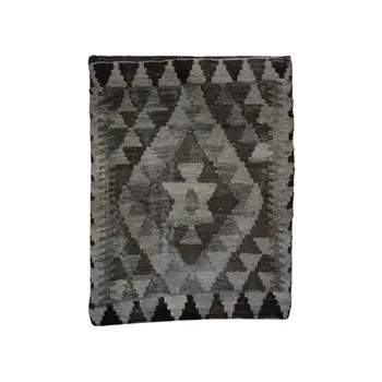 Kilim Camouflage Green Cushion Cover