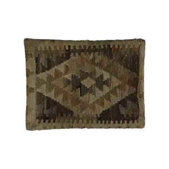 Kilim Tobacco Brown Cushion Cover