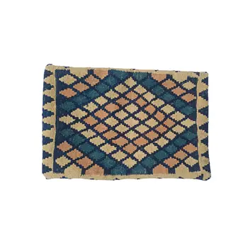 Kilim Handwoven Bluewood Cushion Cover