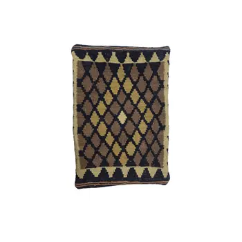 Kilim Handwoven Woodsmoke Cushion Cover