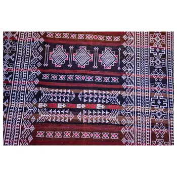 Baluch Soumak Copper Rust Vintage Rug