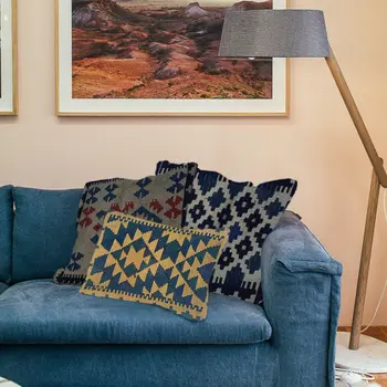 Kilim Handwoven Driftwood Cushion Cover