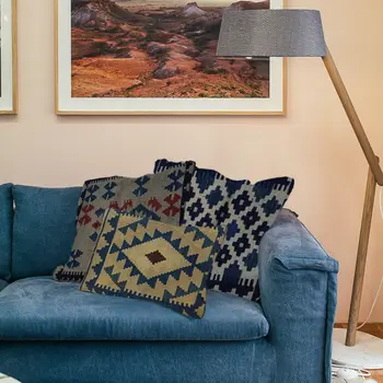 Kilim Handwoven Barley Corn Cushion Cover