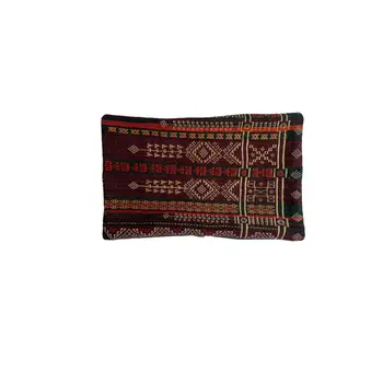 Baluchi Kilim Handwoven  Cork Cushion Cover
