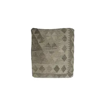 Kilim Handwoven Flax Smoke Cushion Cover
