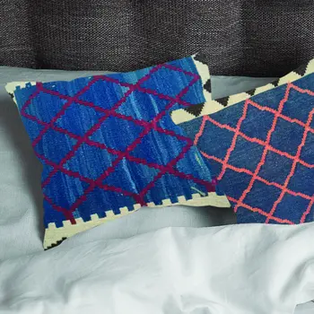 Kilim Handwoven Limed Spruce Cushion Cover