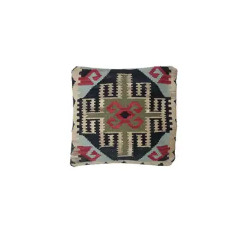 Kilim Handwoven Cordovan Cushion Cover