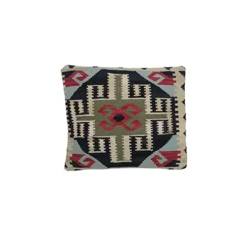 Kilim Handwoven Merlot Cushion Cover