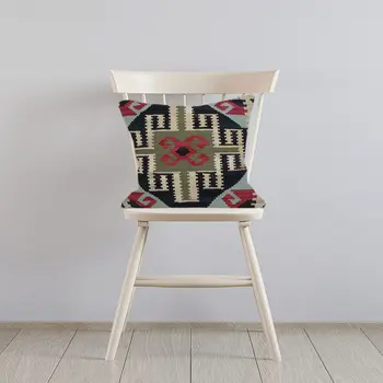 Kilim Handwoven Merlot Cushion Cover
