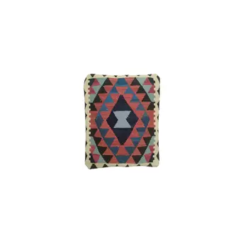 Kilim Handwoven Black Olive Cushion Cover