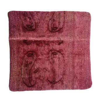 Kilim Handwoven Bashful Pink Cushion Cover