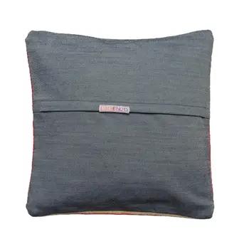 Kilim Handwoven Liver Cushion Cover