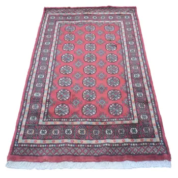 Bokhara Red Velvet Woolen Mat