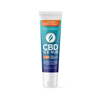 CBD Ice Rub with Menthol & Essential Oils (750mg) - 4oz