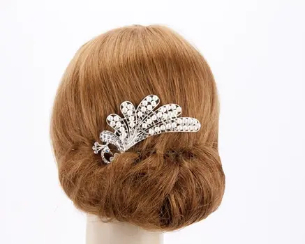Bridal hair comb headpiece buy online in Australia BR05