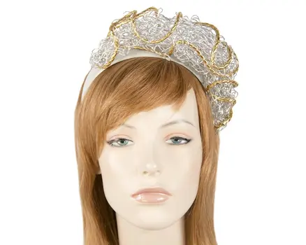 Silver & Gold headband