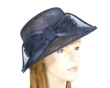 Navy Ladies Fashion Bucket Hat for Ascot
