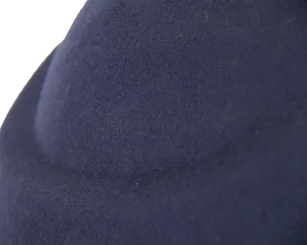 Unique navy ladies winter felt fashion hat