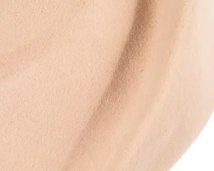 Unique nude ladies winter felt fashion hat