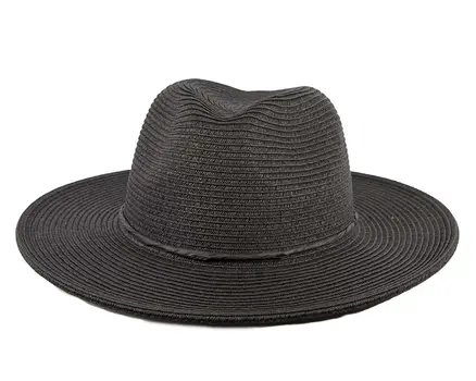 Black Hat & Bag Summer Beach Set