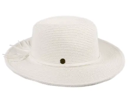 White Hat & Bag Summer Beach Set