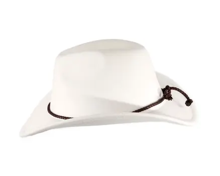 White western cowboy hat