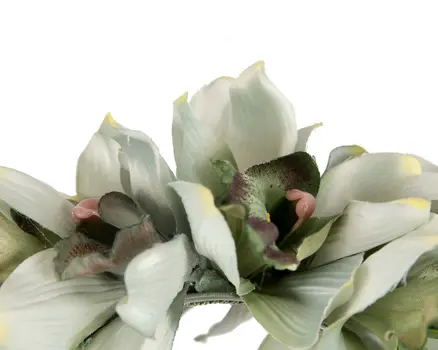 Hand made exclusive green fascinator headband